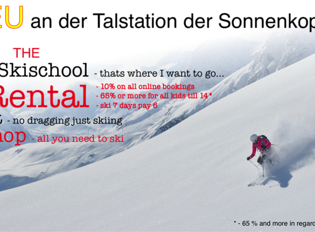 Eröffnung Klostertal Skischule Verleih